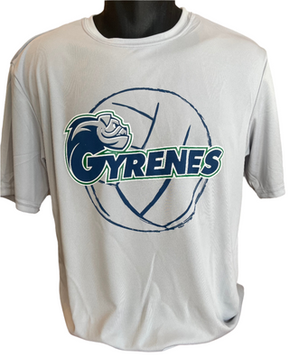 Gyrene Volleyball - Grey Dri-Fit Tee