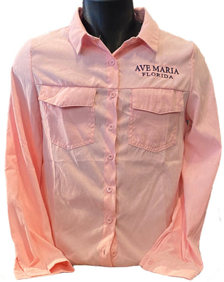 Embroidered Button Up