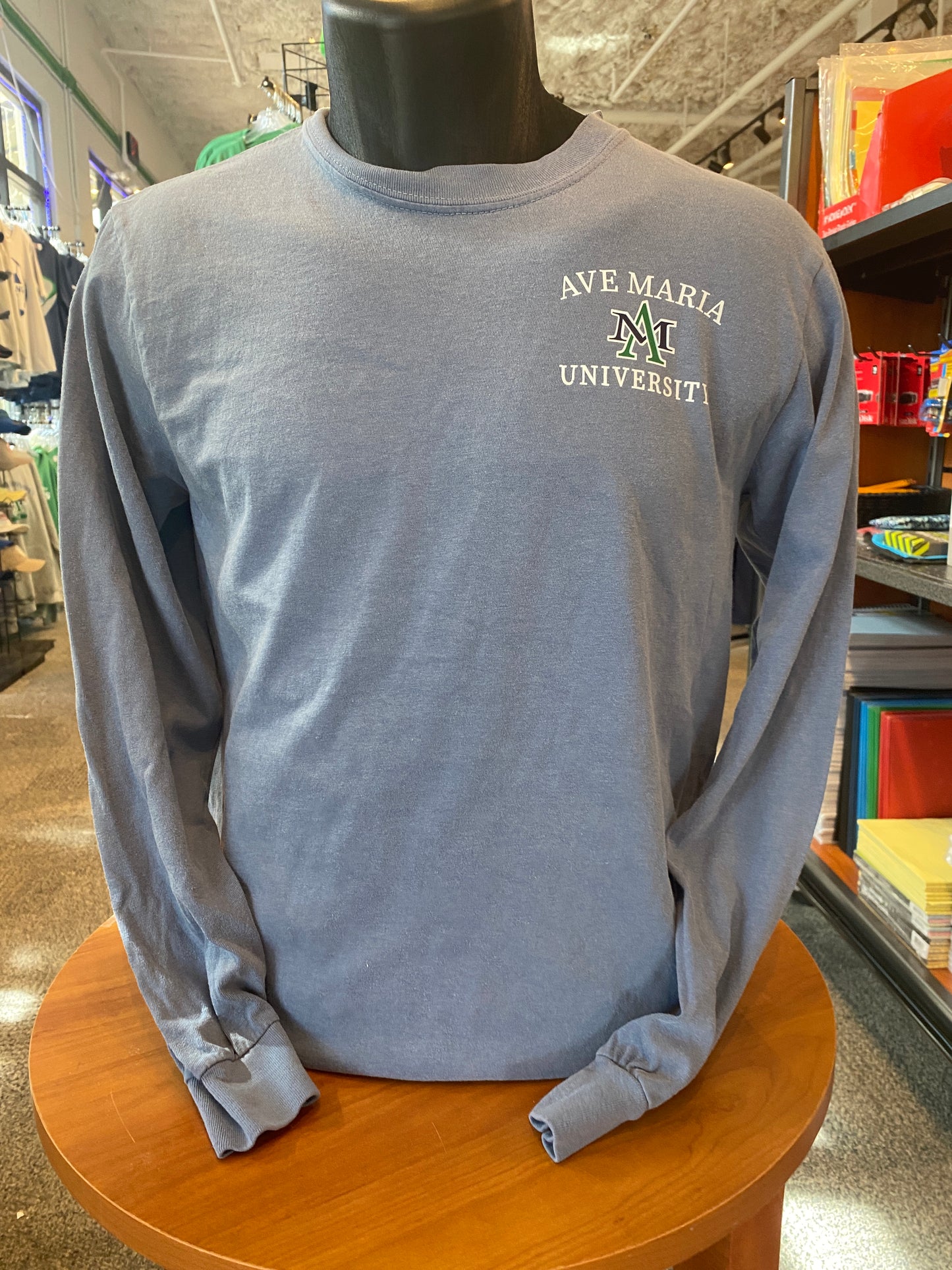 "Born for a Time such as This" Washed Denim - Long-Sleeve T-Shirt