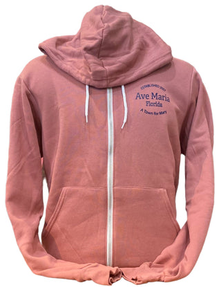 Ave Maria FL A Town for Mary Rose Full Zip Hoodie