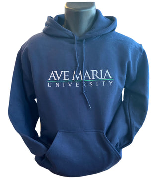 Ave Maria University Embroidered Basic Hoodie