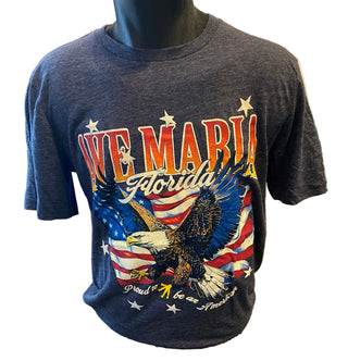 Proud to be an American Ave Maria Florida Eagle T-Shirt