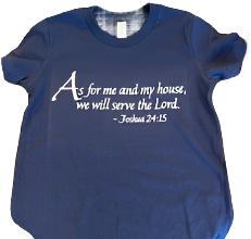 Youth "As for Me and My House" T-Shirt