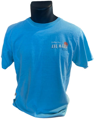 Greetings from The Sunshine State Tee- Blue84