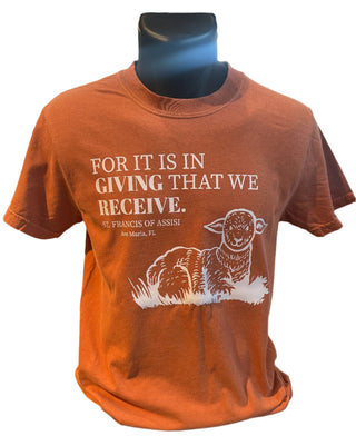 CC Yam Tshirt - St. Francis of Assisi