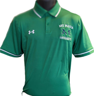 Kelly Green Team Tipped Polo - Under Armour