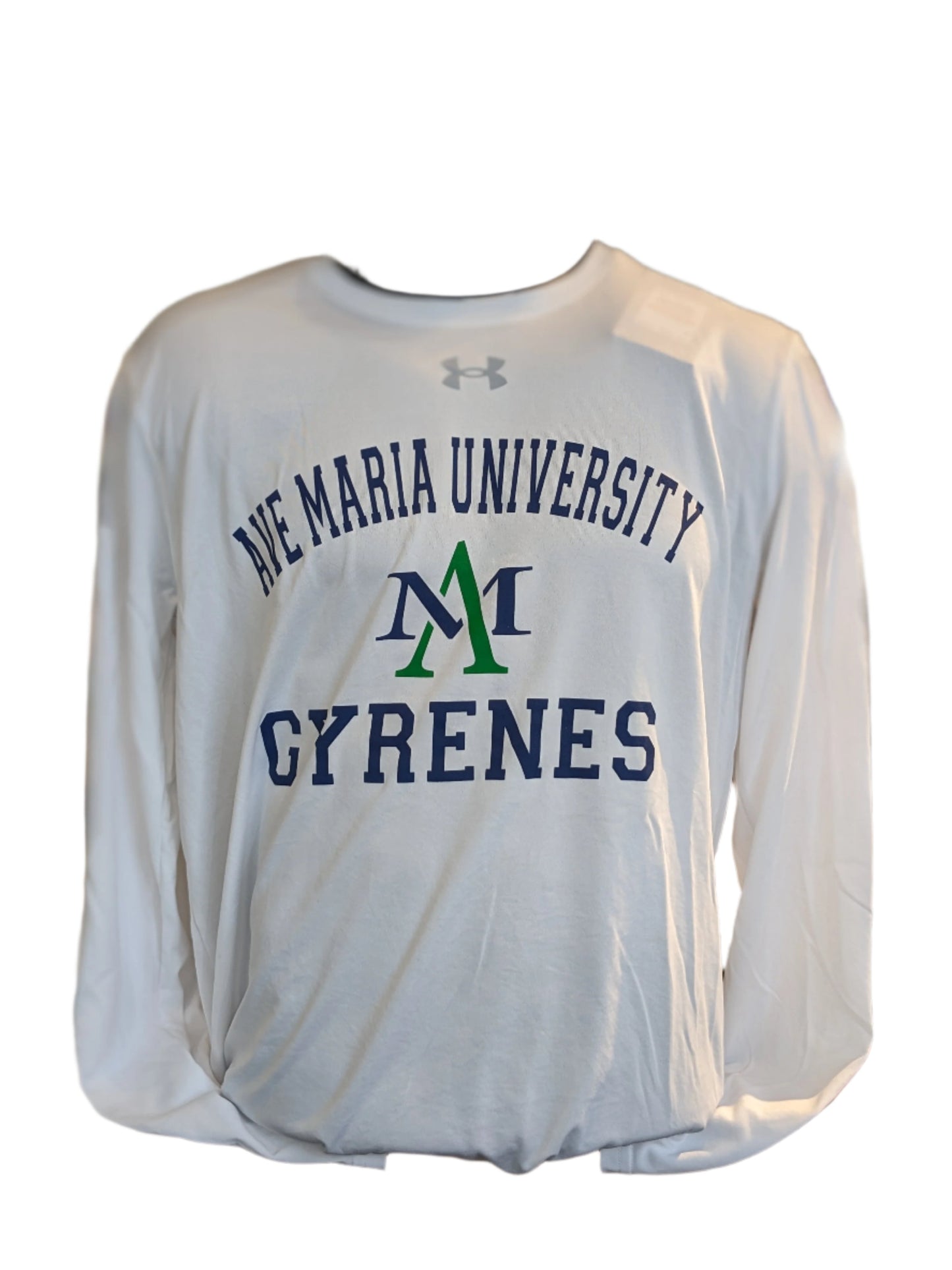 White Team Tech Long Sleeve Gyrenes Tee - Under Armour