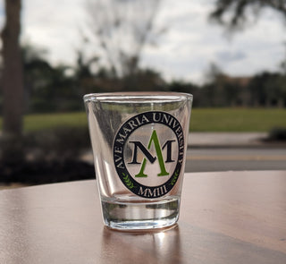 Ave Maria University Shot Glasses