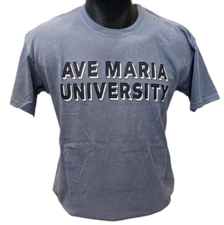 Ave Maria University Bold-Lettered Short Sleeve