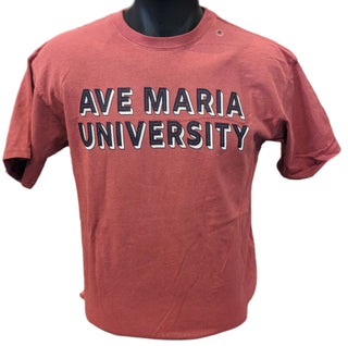 Ave Maria University Bold-Lettered Short Sleeve