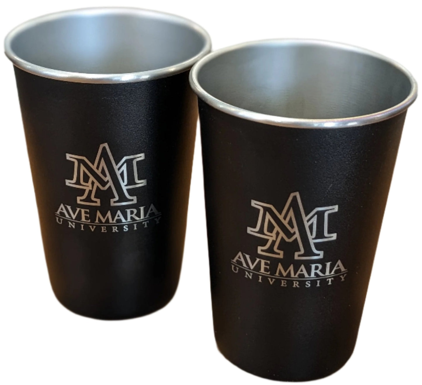 Greens Steel - Stainless Steel Cups with AM logo
