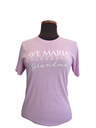 Ave Maria University Grandma Lilac Pink Ladies Tee
