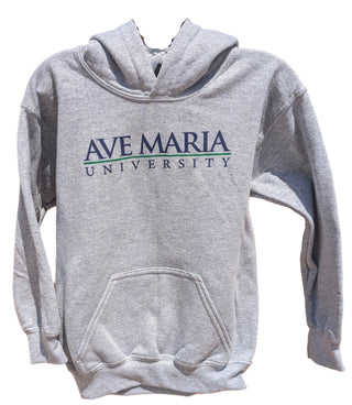 Ave Maria University Youth Grey Hoodie