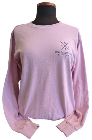 "You Are The Salt of the Earth" Longsleeve - Blue 84