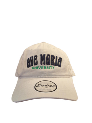 Ave Maria University Retro Letter Soft Hat