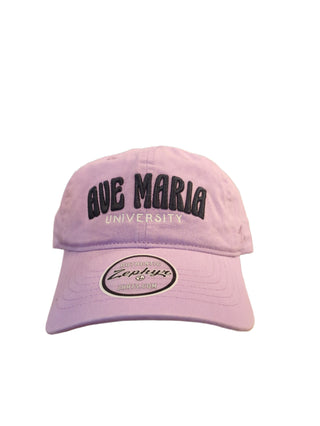 Ave Maria University Retro Letter Soft Hat