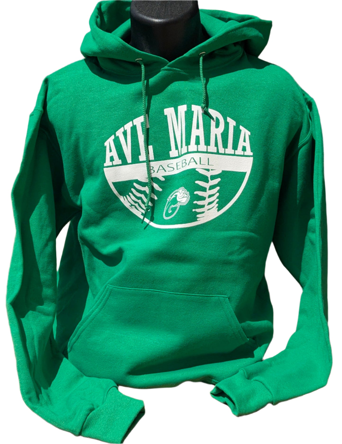 Ave Maria Baseball Kelly Hoodie