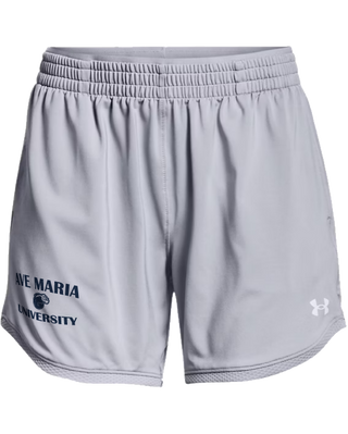 Ave maria University Women's Grey Shorts-Under Armour