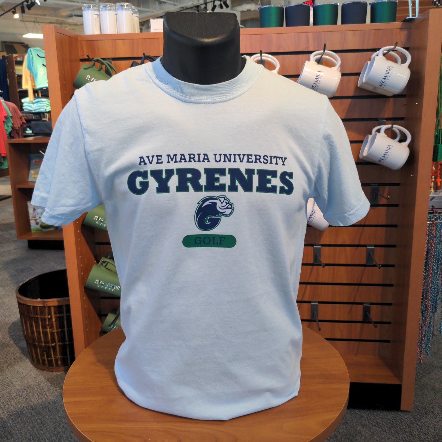 Gyrenes Golf Light Blue Short Sleeve