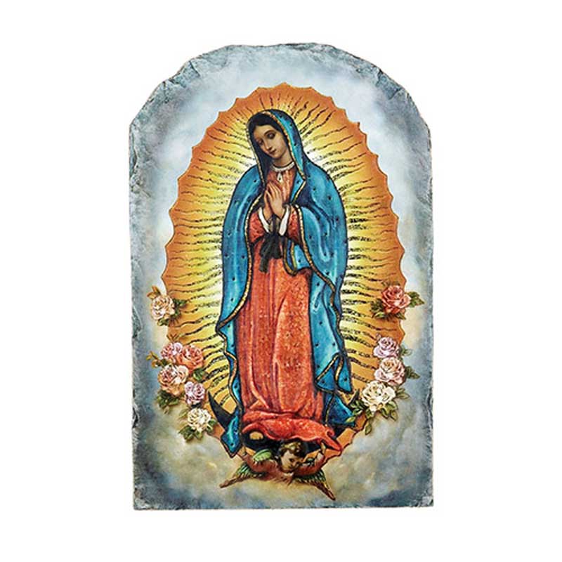 Arched tile plaques