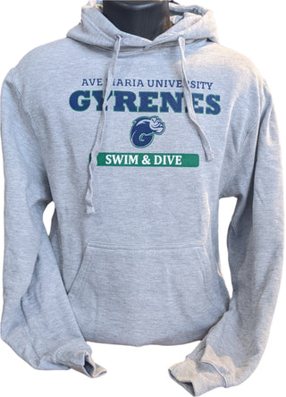 Gyrenes Grey Athletic Hoodies