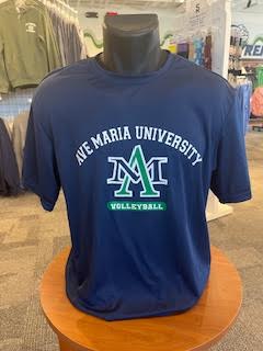 AM Dri-Fit Volleyball Tee - Navy