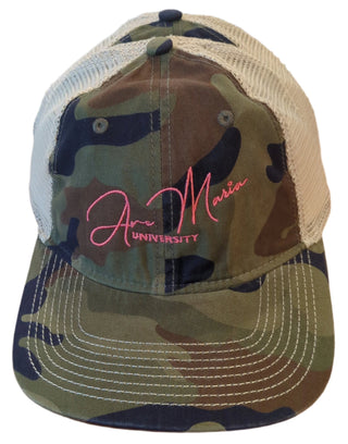 Ave Maria University Trucker Hat Camoflauge