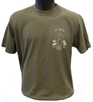Joshua 24:15 Sage Short Sleeve T-Shirt- Ave Maria, FL