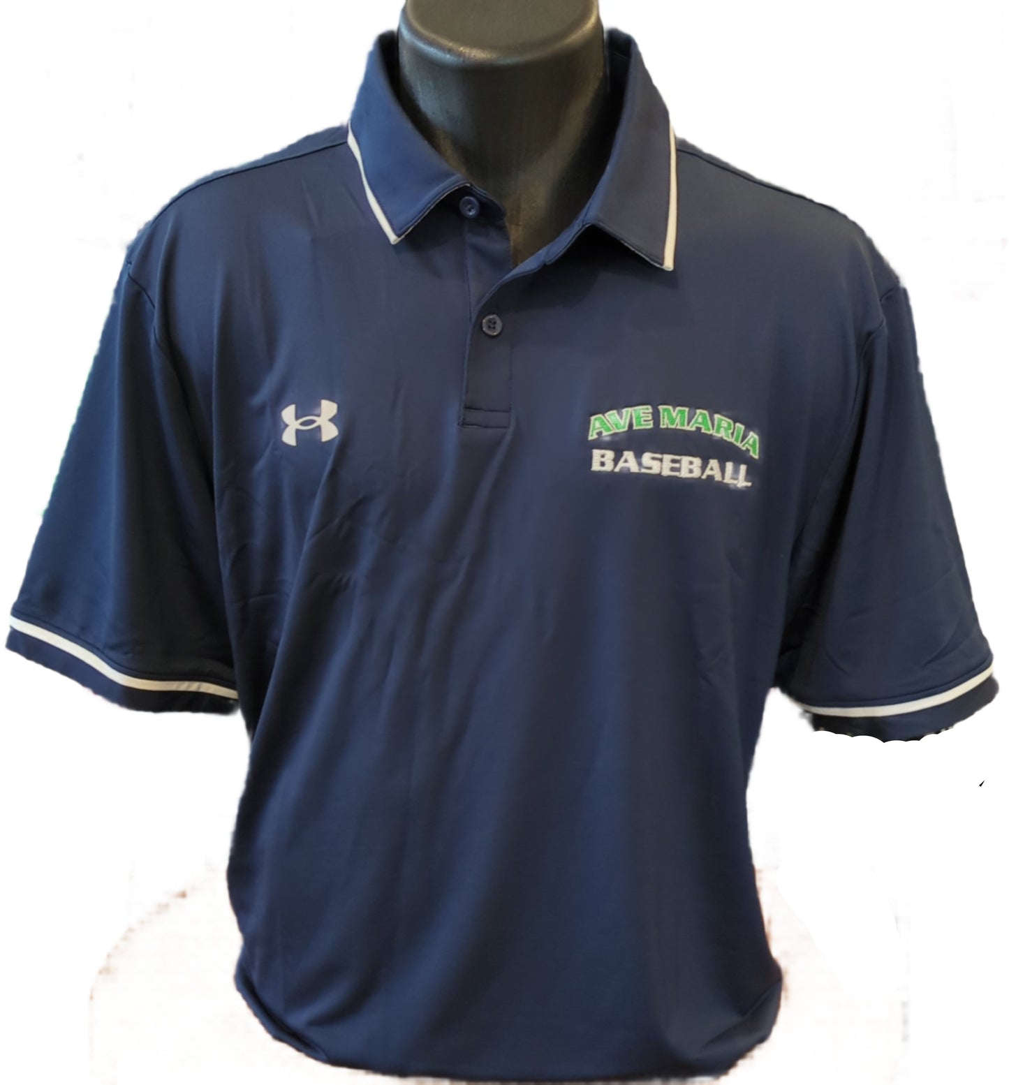 Navy Team Tipped Polo - Under Armour