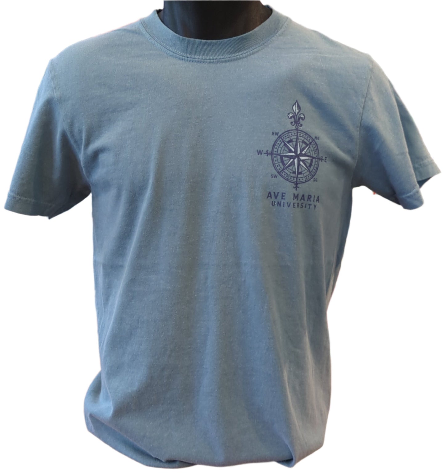 Ave Maria Florida Compass & Map Short Sleeve T-Shirt