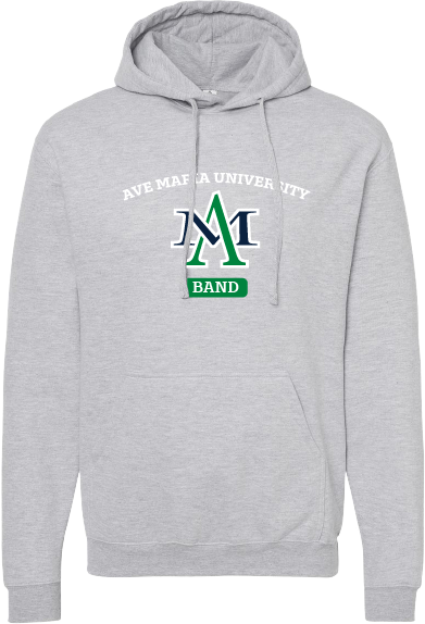 Ave Maria University Band Grey Hoodie