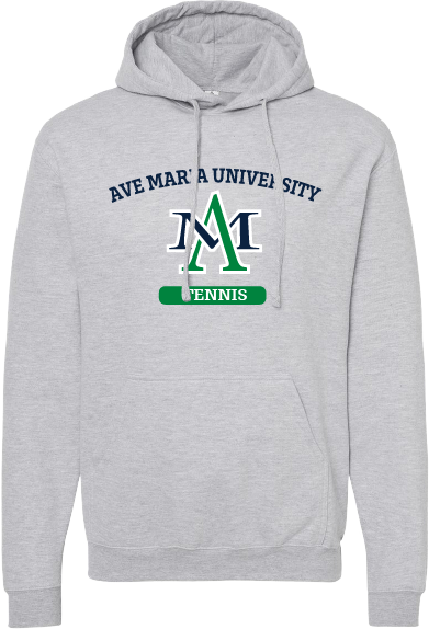 AM Tennis Grey Hoodie