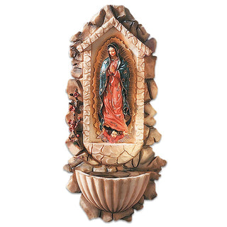 Our Lady of Guadalupe Holy Water Font - CC872