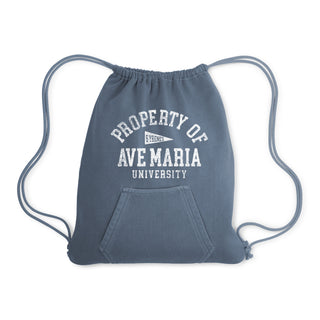 Property of Gyrenes Ave Maria University Drawstring Bag