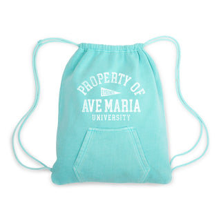 Property of Gyrenes Ave Maria University Drawstring Bag