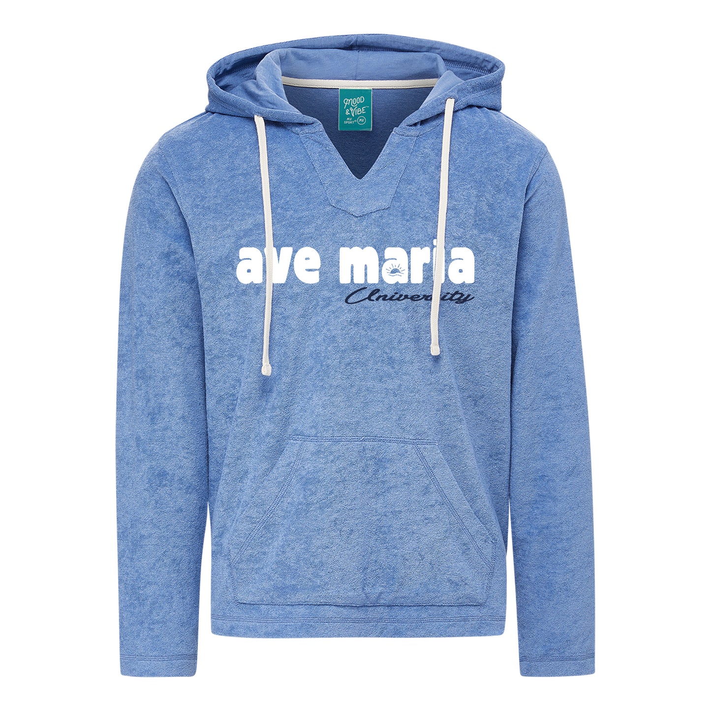 Ave Maria Univeristy- Mood & Vibe Ollie Shaggy Fur Hoodie