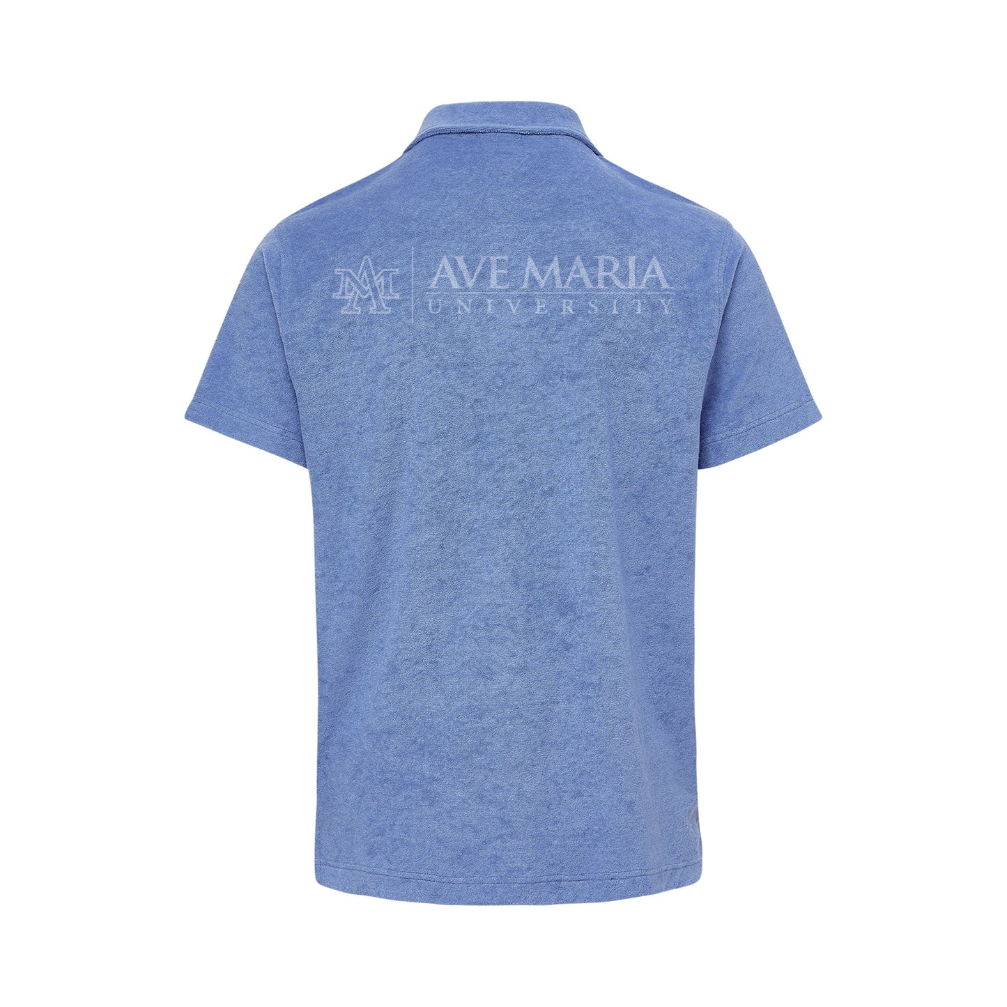 Ave Maria University Back Print Terry Polo