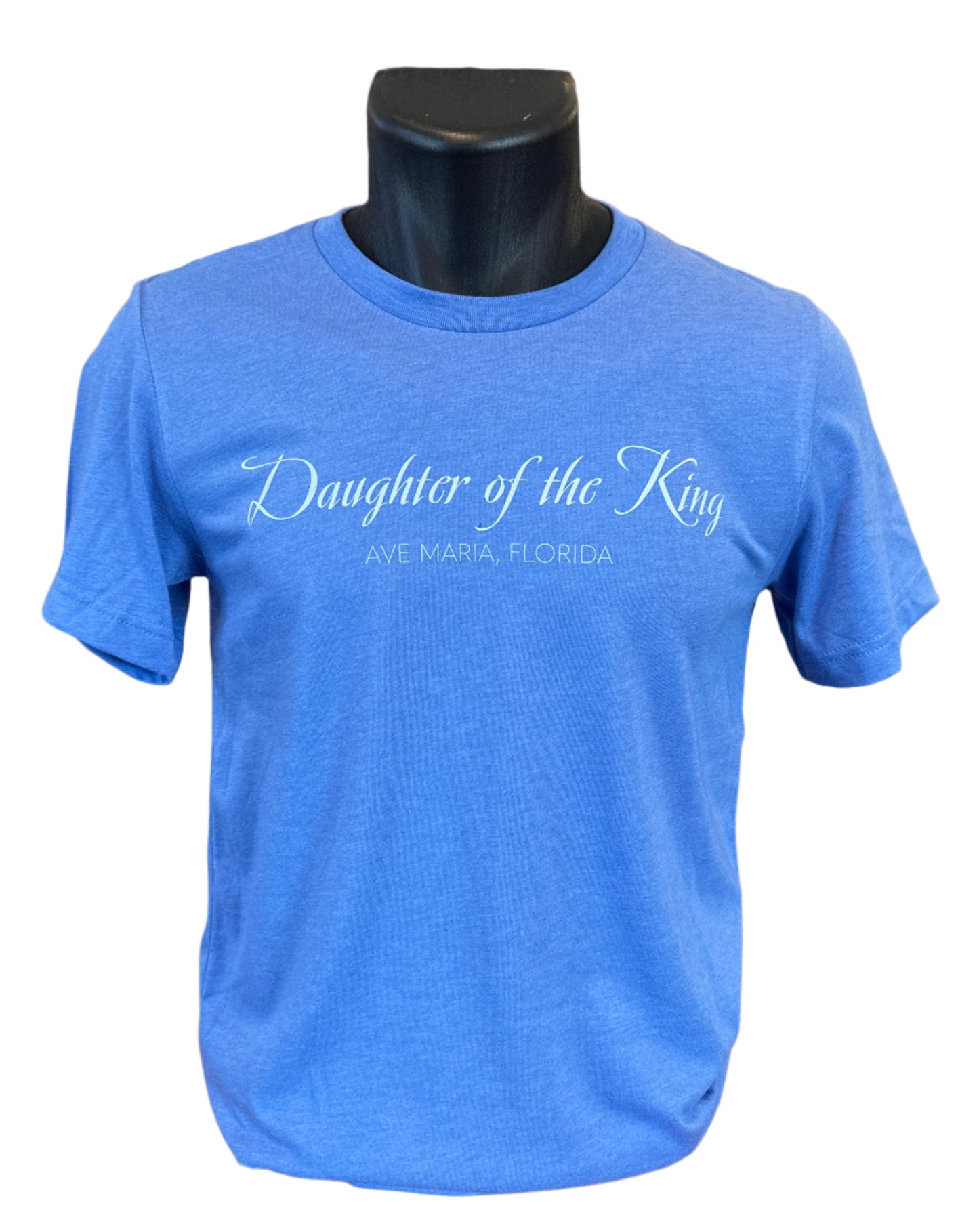 Daughter of the king - Ave Maria FL - Heather Blue - Bella Canva