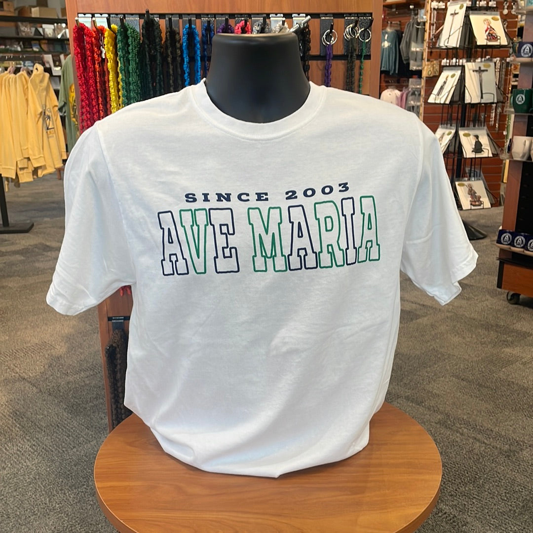 Ave Maria - Since 2003 - Short Sleeve Shirt
