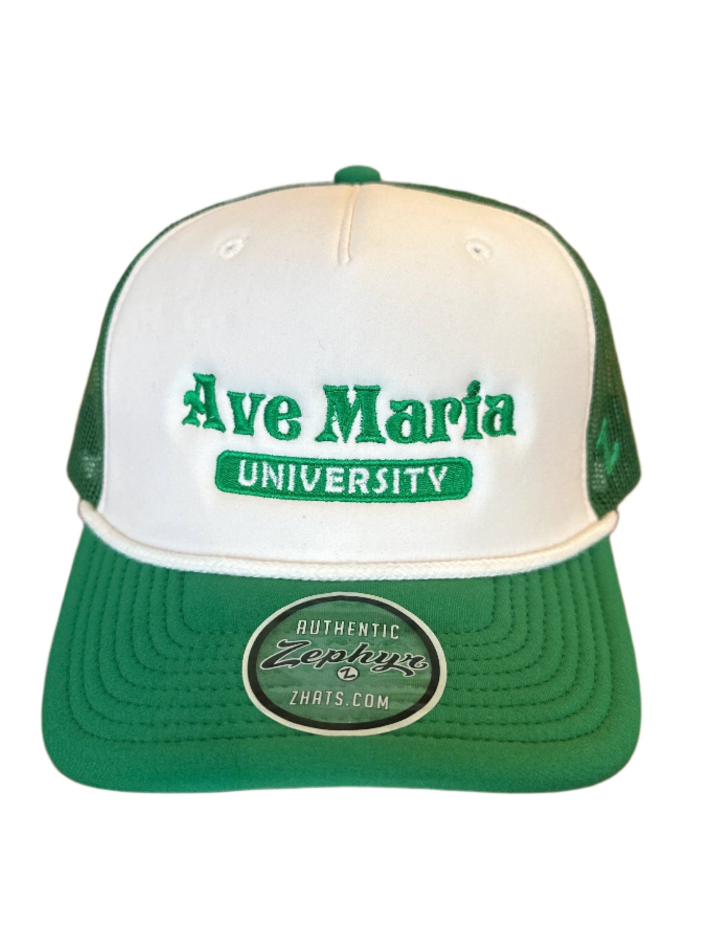 Ave Maria University Foam Mesh Curve Hats