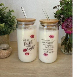 Abbey + CA Glass Cup / Tumbler