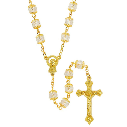 Basilica Collection Clear Rosary