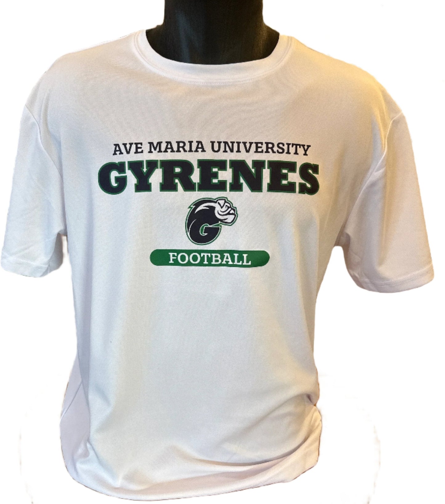 Ave Maria University Gyrenes Football Dri-fit Tee