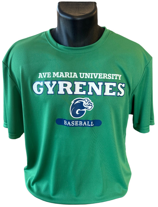 Dri-fit Green Gyrene Baseball Short Sleeve Shirt