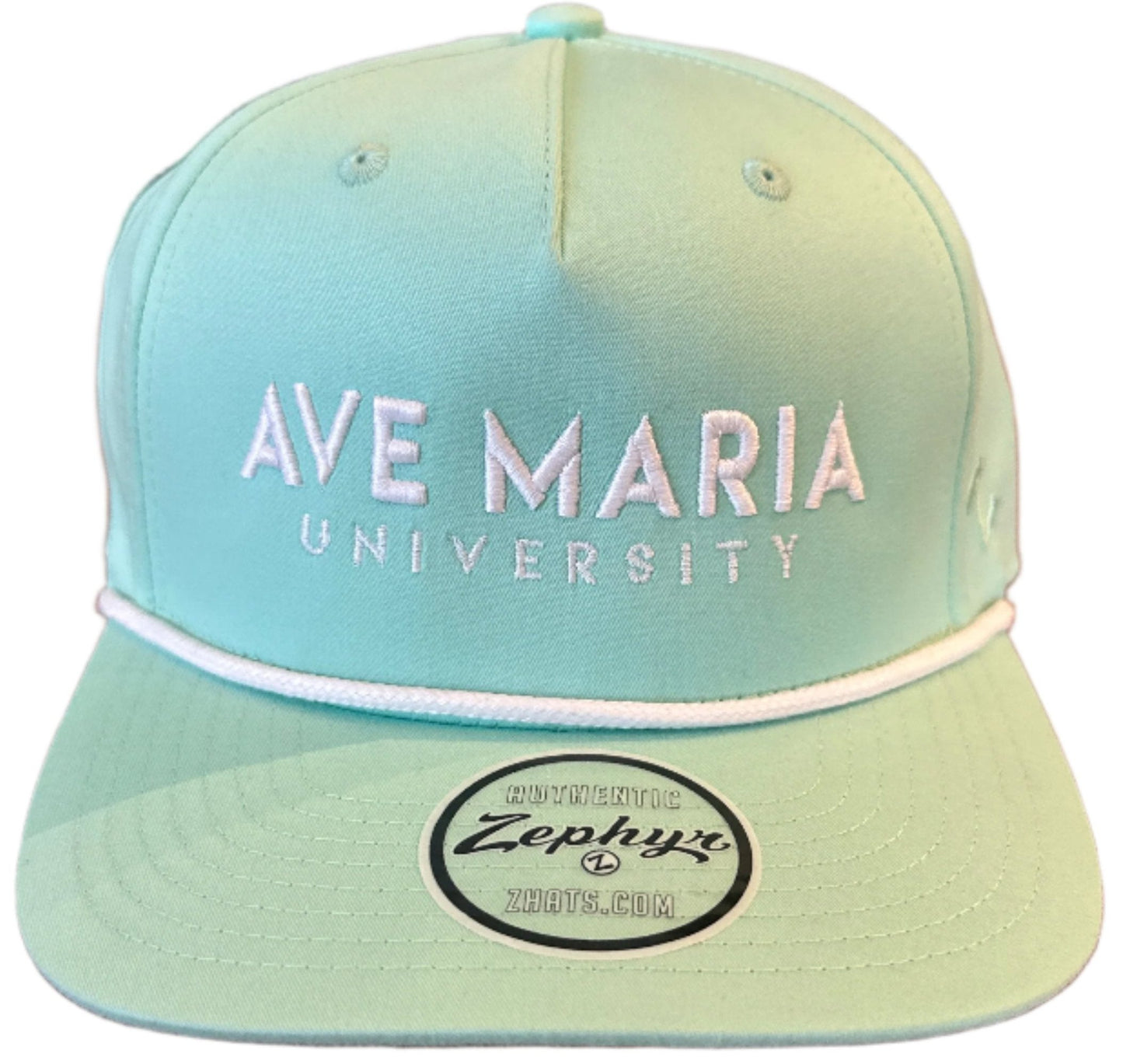 Ave Maria University Curve Hat with Rope