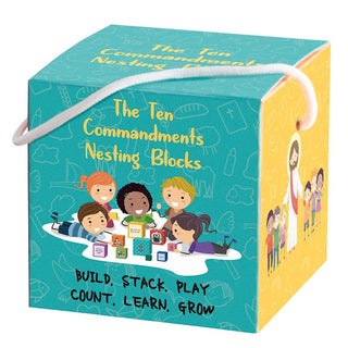 Ten Commandments Nesting Blocks