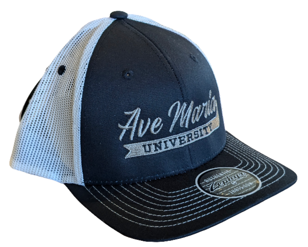 Ave Maria University Slight Curve Trucker Hat