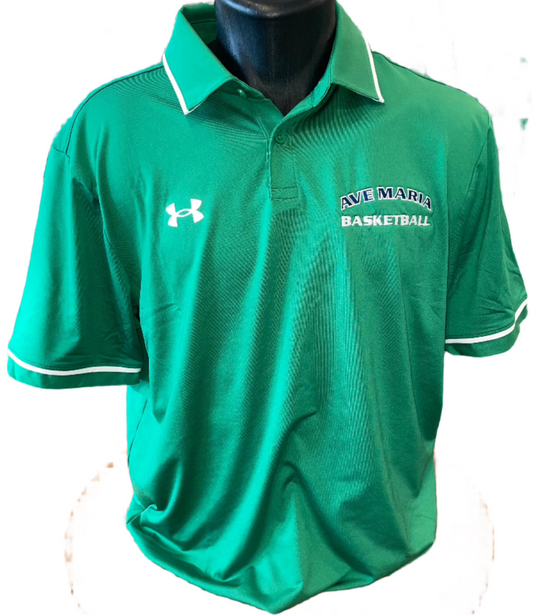 Kelly Green Team Tipped Polo - Under Armour