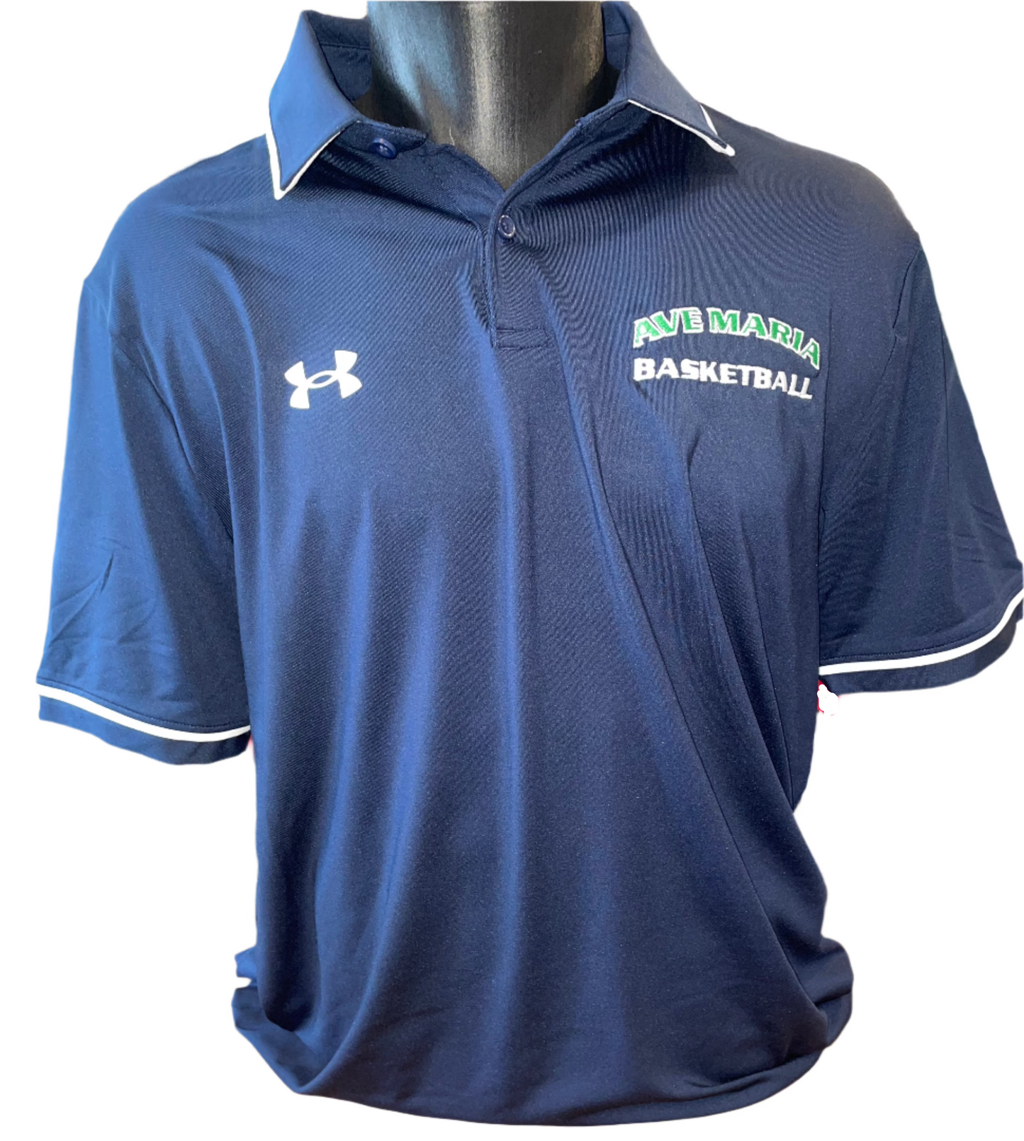 Navy Team Tipped Polo - Under Armour