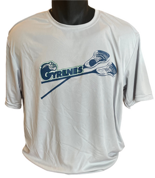 Gyrene Lacrosse- Grey Dri-Fit Tee